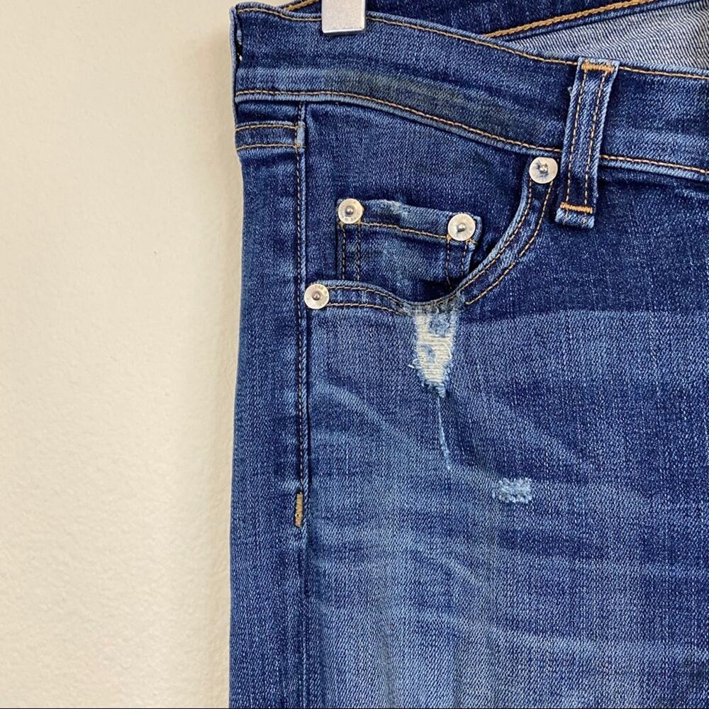 Rag & Bone Warren Distressed Skinny Jeans Sz 26 - Picture 7 of 11